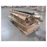 WHOLESALE MIXED PALLET OF MISCELLANEOUS DOORS, GLASS PANELS, AND BED FRAMES!