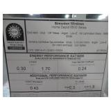 Simonton Windows 83.5 in. x 59.25 in. Double Sliding Window with Grid 2132868