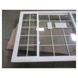 Simonton Windows 83.5 in. x 59.25 in. Double Sliding Window with Grid 2132868