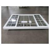 Simonton Windows 83.5 in. x 59.25 in. Double Sliding Window with Grid 2132868