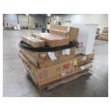 WHOLESALE MIXED PALLET OF MISCELLANEOUS BATHROOM AND SHOWER REMODEL ITEMS!