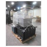 WHOLESALE MIXED PALLET OF MISCELLANEOUS LIVING ROOM CABINETS AND DECOR!