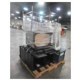 WHOLESALE MIXED PALLET OF MISCELLANEOUS LIVING ROOM CABINETS AND DECOR!