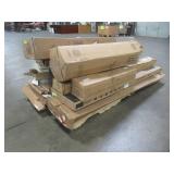 WHOLESALE MIXED PALLET OF BIFOLD DOORS AND OTHER BUILDING MATERIALS!