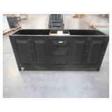 Wyndham Collection Daria 80 in. Double Bathroom Vanity in Dark Espresso WCV252580DDECMUNSMXX