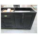 Wyndham Collection Daria 80 in. Double Bathroom Vanity in Dark Espresso WCV252580DDECMUNSMXX
