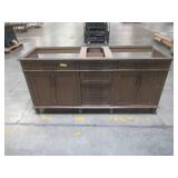 Home Decorators Collection Sonoma 72 in. W x 22 in. D Bath Vanity in Almond Latte Sonoma 72AL