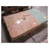 Zinus Misty Beige Queen Upholstered Platform Bed Frame FTTP-Q