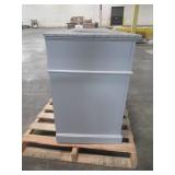 Home Decorators Collection Fremont 72 in. W x 22 in. D Double Vanity in White with Granite Vanity Top in Grey with White Basin MD-V1792