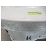 Home Decorators Collection Chelsea 72 in. Double Vanity in Antique White with Marble Vanity Top in White 1589300410