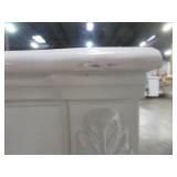 Home Decorators Collection Chelsea 72 in. Double Vanity in Antique White with Marble Vanity Top in White 1589300410