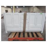 Glacier Bay Candlesby 60 in. W x 19 in. D Bathroom Vanity in White with Cultured Marble Vanity Top in White CD60P2-WH