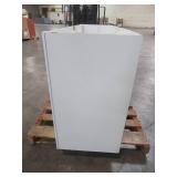 Glacier Bay Candlesby 60 in. W x 19 in. D Bathroom Vanity in White with Cultured Marble Vanity Top in White CD60P2-WH