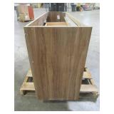 Home Decorators Collection Oakes 60.5 in. W x 18.75 in. D x 34.34 in. H Vanity in Caramel Mist HD2060P2O15-CM