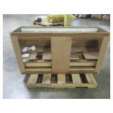 Home Decorators Collection Oakes 60.5 in. W x 18.75 in. D x 34.34 in. H Vanity in Caramel Mist HD2060P2O15-CM