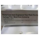 3 Cases - Quality Craft 3.5mm 7 in x 48 in Stone Core Click Heritage Pine Engineered Vinyl Plank Flooring 743ACOT870HEP-N - $145 RESERVE!!!