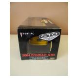 1/18 SCALE DIE-CAST - AMERICAN MUSCLE 2004 PONTIAC GTO. NEW IN BOX. GREAT PIECE - SEE PICTURES.