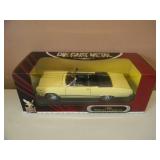 1/18 SCALE DIE-CAST - ROAD SIGNATURE DELUXE EDITION 1966 MERCURY CYCLONE GT. NEW IN BOX. GREAT PIECE - SEE PICTURES.