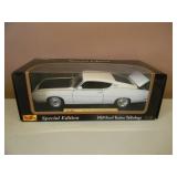 1/18 SCALE DIE-CAST - MAISTO SPECIAL EDITION 1969 FORD TORINO TALLADEGA. NEW IN BOX. GREAT PIECE - SEE PICTURES.