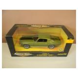 1/18 SCALE DIE-CAST - AMERICAN MUSCLE 1970 1/2 CAMARO Z28. NEW IN BOX. GREAT PIECE - SEE PICTURES.