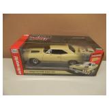 VERY COOL! 1/18 SCALE DIE-CAST AMERICAN MUSCLE JOHNY LIGHTNING EXCLUSIVE 1969 DODGE CORONET SUPER BEE. NEW IN BOX. GREAT PIECE - SEE PICTURES.