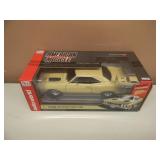 VERY COOL! 1/18 SCALE DIE-CAST AMERICAN MUSCLE JOHNY LIGHTNING EXCLUSIVE 1969 DODGE CORONET SUPER BEE. NEW IN BOX. GREAT PIECE - SEE PICTURES.
