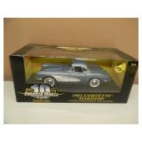 AWESOME! 1/18 SCALE DIE-CAST - AMERICAN MUSCLE 10 YEAR ANNIVERSARY 1961 CORVETTE HARDTOP. NEW IN BOX. GREAT PIECE - SEE PICTURES.