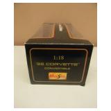 1/18 SCALE DIE-CAST - MAISTO SPECIAL EDITION SILVER 1998 CORVETTE CONVERTIBLE. NEW IN BOX. GREAT PIECE - SEE PICTURES.