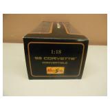 1/18 SCALE DIE-CAST - MAISTO SPECIAL EDITION BLUE 1998 CORVETTE CONVERTIBLE. NEW IN BOX. GREAT PIECE - SEE PICTURES.