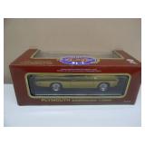 1/18 SCALE DIE-CAST - ROAD LEGENDS 1969 PLYMOUTH BARRACUDA. NEW IN BOX. GREAT PIECE - SEE PICTURES.