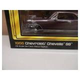 1/18 SCALE DIE-CAST - AMERICAN MUSCLE 1966 CHEVELLE SS. NEW IN BOX. GREAT PIECE - SEE PICTURES.