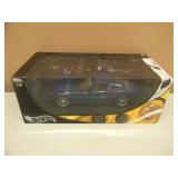 1/18 SCALE DIE-CAST - HOT WHEELS METAL COLLECTION BLUE CORVETTE. NEW IN BOX. GREAT PIECE - SEE PICTURES.