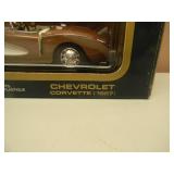 1/18 SCALE DIE-CAST - ROAD ROUGH 1957 CHEVROLET CORVETTE. NEW IN BOX. GREAT PIECE - SEE PICTURES.