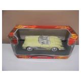 1/18 SCALE DIE-CAST - BACKLOT UNIVERSAL "AMERICAN GRAFFITTI 1958 CORVETTE" - AWESOME, NEW IN BOX! - GREAT PIECE! - SEE PICTURES!