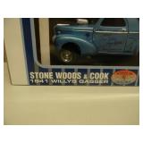 1/18 SCALE DIE-CAST - SUPERCAR COLLECTIBLES 1941 WILLYS GASSER "STONE, WOODS & COOK" - AWESOME, NEW IN BOX! - GREAT PIECE! - SEE PICTURES!