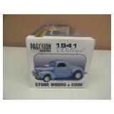 1/18 SCALE DIE-CAST - SUPERCAR COLLECTIBLES 1941 WILLYS GASSER "STONE, WOODS & COOK" - AWESOME, NEW IN BOX! - GREAT PIECE! - SEE PICTURES!