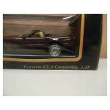 1/18 SCALE DIE-CAST - MAISTO SPECIAL EDITION 1996 CORVETTE LT-4 - NEW IN BOX! - GREAT PIECE! - SEE PICTURES!