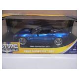 1/18 SCALE DIE-CAST - BIG TIME MUSCLE 2009 CHEVROLET CORVETTE ZR1 - NEW IN BOX! - AWESOME, GREAT PIECE! - SEE PICTURES!