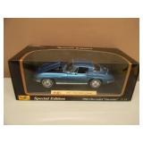 1/18 SCALE DIE-CAST - MAISTO SPECIAL EDITION 1965 CHEVROLET CORVETTE - NEW IN BOX! - GREAT PIECE! - SEE PICTURES!