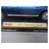1/18 SCALE DIE-CAST - MAISTO SPECIAL EDITION 1965 CHEVROLET CORVETTE - NEW IN BOX! - GREAT PIECE! - SEE PICTURES!