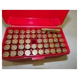 50 Polish Brass 22-250.  Ammunition Cases