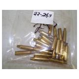 22 Polish Brass 243.  Ammunition Cases