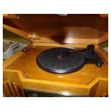 Record, CD and Cassette Player and Records