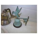 Pair of Vintage Wall Mount Bells