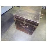 Vintage Steamers Trunk with Key and Inserts