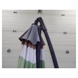 Floor Mount Patio Crank Out Umbrella