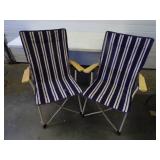 Pair of Folding Chairs