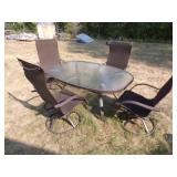 Patio Table and 4 Chairs