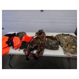 Camo Shirt, Jacket, and Blaze Accessories