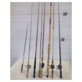 8 Rods and  4 Reels